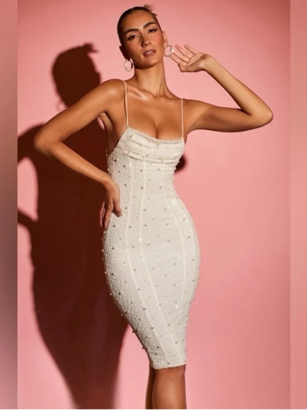 short wedding dresses black and white Elaska Wedding Dress – Black Lace & White Tulle Ball Gown main image 0